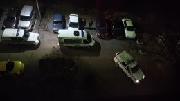 Видео: Лихач сбил полицейского в Петербурге и отстреливался от погони правоохранителей