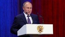 Путин назвал главные приоритеты в работе полиции