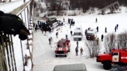 Видео с места смертельного ДТП с автобусом в Забайкальском крае