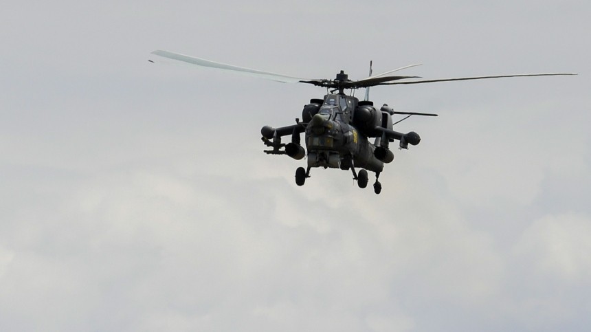 Два пилота погибли в результате крушения вертолета Ми-28 под Краснодаром