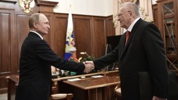 Владимир Путин поздравил Жириновского с грядущим юбилеем ЛДПР