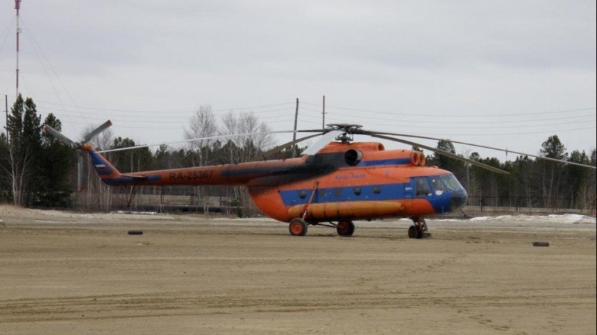 Вертолет Ми-8 совершил жесткую посадку в Ненецком автономном округе