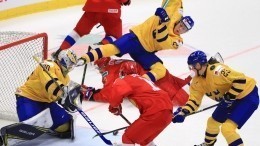 Сборная России в овертайме вырвала победу у Швеции