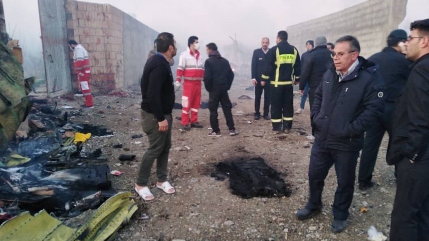 Все люди, находящиеся на борту рухнувшего Boeing-737 в Иране, погибли — Reuters