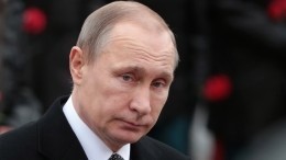 Владимир Путин осмотрел экспозицию трехмерной панорамы «Дорога через войну»