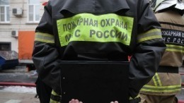 Очевидцы сообщают о пожаре в детской поликлинике в Москве