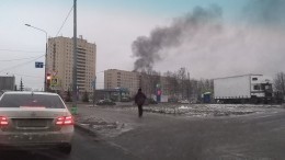 В Петербурге горит двухэтажное общежитие