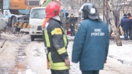 В МЧС рассказали об обрушении кровли здания кафе в Новосибирске