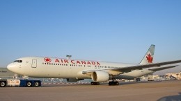 Лайнер Air Canada со сломанным шасси благополучно приземлился в Мадриде