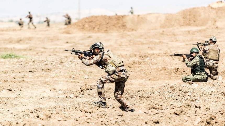 У колонны американских военных в Ираке прогремел взрыв