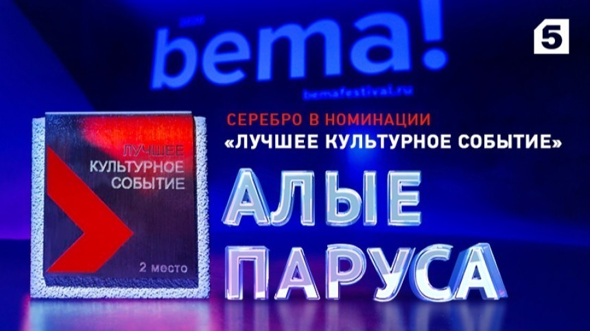 Праздник выпускников «Алые паруса-2019» получил награды престижной премии BEMA