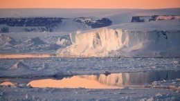Катастрофическое таяние льда замечено в Антарктиде из-за аномальной температуры