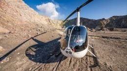 Спасатели нашли место крушения частного вертолета под Астраханью