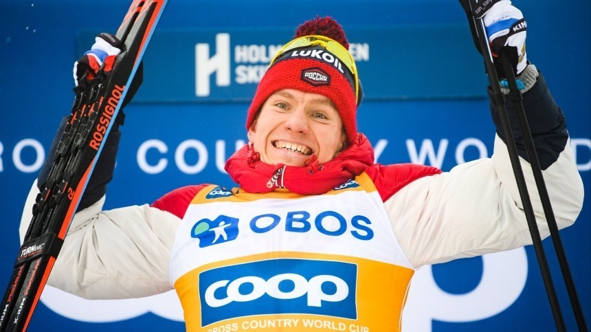 Лыжник Большунов вновь выиграл гонку на 50 километров в Норвегии