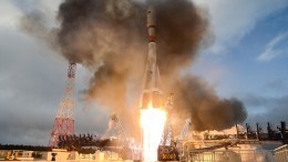Ракета «Союз-2.1б» со спутником «Глонасс-М» стартовала с космодрома Плесецк