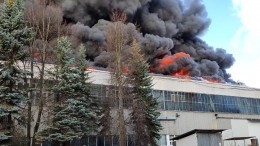 Поджог назвали возможной причиной серьезного пожара в Подмосковье