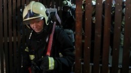Пожарный отдал свою маску пострадавшему из дома престарелых и отравился дымом
