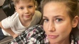 Юлия Барановская сама подстригла сына в самоизоляции