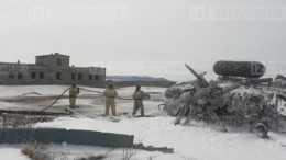 На месте падения вертолета Ми-8 на Чукотке обнаружены черные ящики