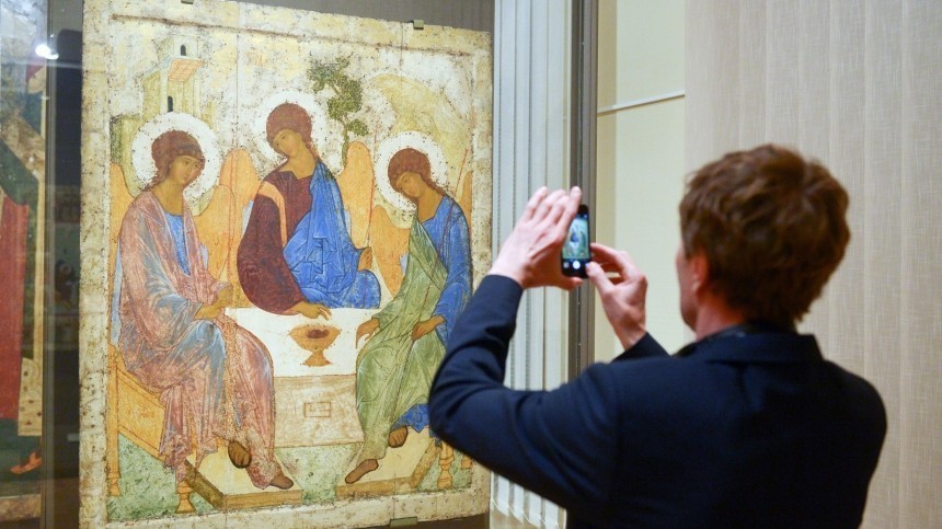 «Троица» Андрея Рублева: какие тайны зашифрованы в знаменитой иконе