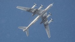 Американские истребители сопровождали Ту-95МС близ границы России и США
