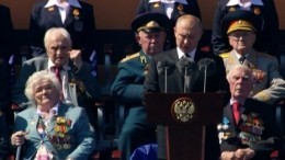 Видео: ветеран эмоционально поддержал слова Путина о роли советского народа во Второй Мировой