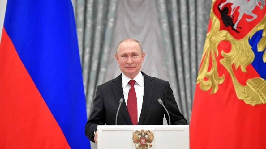 Владимир Путин вручил государственные премии за 2019 год