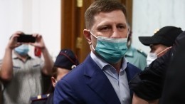 Мосгорсуд признал законным арест губернатора Хабаровского края