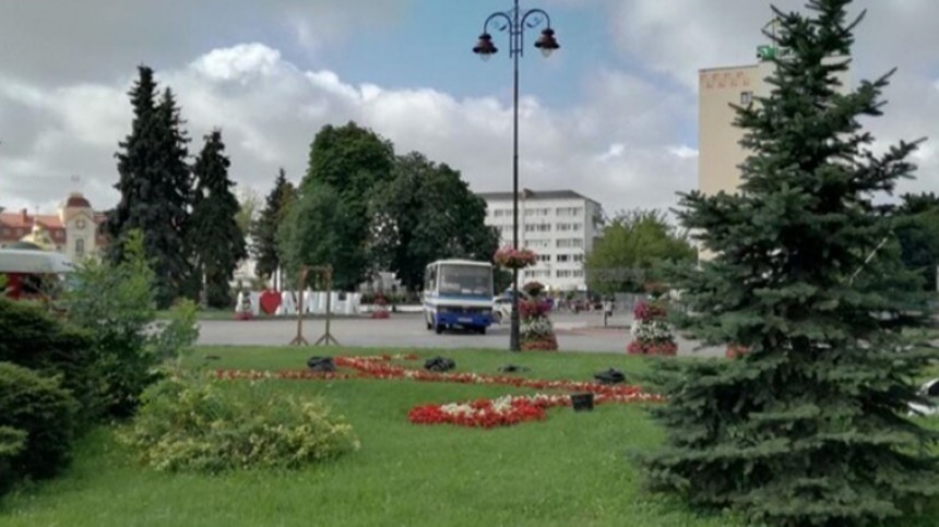 Неизвестный захватил автобус на западе Украины