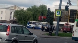 Взрывы прозвучали на месте захвата автобуса с заложниками на Украине