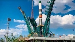 Ракета «Союз-2.1а» с кораблем «Прогресс МС-15» стартовала с Байконура — видео