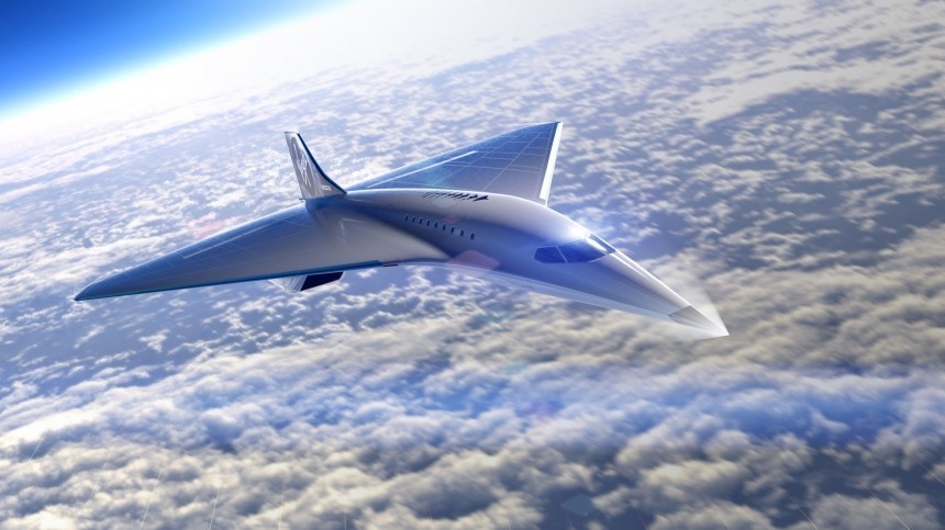 Компания миллиардера Брэнсона показала концепт самого быстрого пассажирского самолета в мире