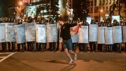 «Им нужна жертва!» — хроника второй ночи протестов в Белоруссии