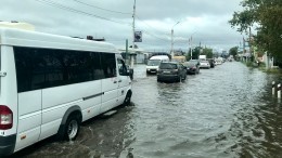 Режим ЧС введен в Благовещенске после затопившего город ливня