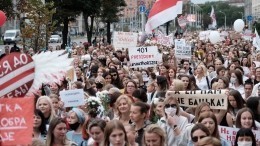 В Минске проходят задержания протестующих