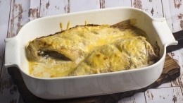 Готовим красного морского окуня под сметанным соусом — пошаговый рецепт с фото