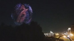 Красочное шоу беспилотников пройдет в Петербурге — видео