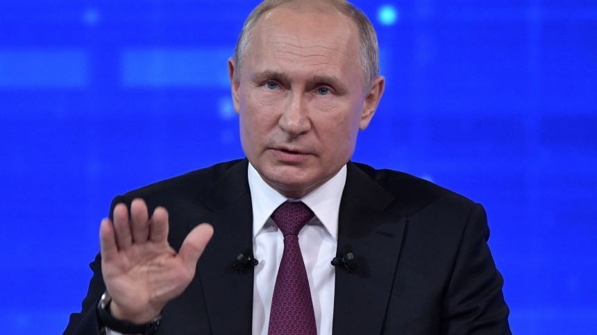 Традиционной прямой линии с Владимиром Путиным в 2020 году не будет