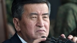 Стало известно, где находится президент Киргизии