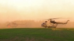 Операцию по ликвидации ЧС в Рязанской области сняли на видео с коптера