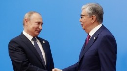 Стали известны основные темы разговора Путина с президентом Казахстана