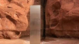 В сети гадают, что за загадочный обелиск появился в пустыне штата Юта