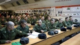 Новый учебный год стартовал в российской армии