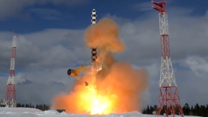 Ракету «Сармат» назвали посланием США от России