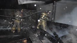 Названа возможная причина пожара в нелегальном доме престарелых под Тюменью
