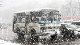 Сильнейший снегопад обрушился на Москву в ночь на Старый Новый год