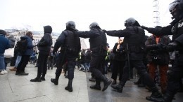 Корректное поведение полицейских на незаконной акции в Москве отметили в СПЧ