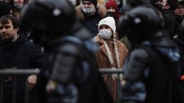 Незаконные акции протеста на северо-западе России прошли относительно спокойно