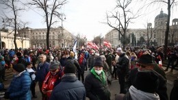 В Европе не стихают коронавирусные протесты