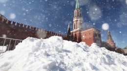 В Москве с начала мощного снегопада выпало более 65% месячной нормы осадков